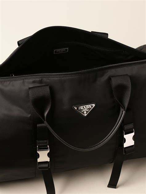 prada travel handbag|Prada overnight bag.